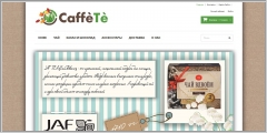 CaffeTe — интернет-магазин настоящего брендового кофе и чая